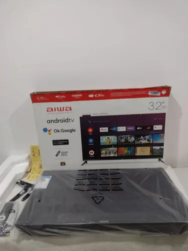 Tv Aiwa 32 AWS-TV-32-Bl-02-A (tela trincada)