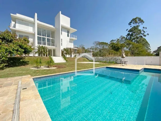 Casa com 4 dormitórios para alugar, 566 m² por R$ 18.950,88/mês - Granja Viana - Embu das 