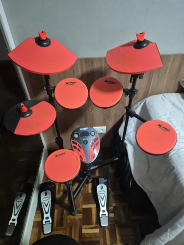 Bateria Eletrônica X-PRO Orange Usada