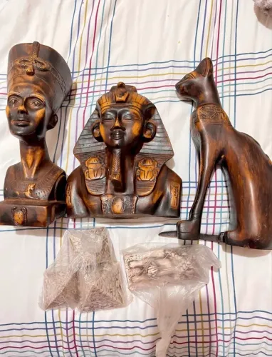 kit 7 peças decorativas novas - compradas no Egito