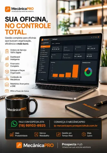Sistema completo ERP e PDV para Oficinas Mecânicas Elétricas Ar-condicionado e servicos 