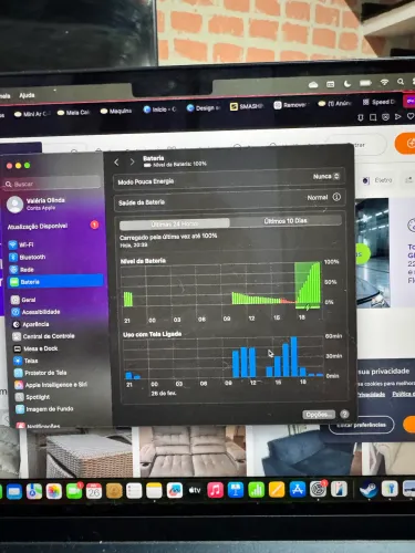 Macbook m4 na garantia 