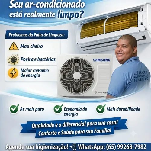 PROMOÇÃO DE HIGIENIZAÇÃO DE AR-CONDICIONADO ?