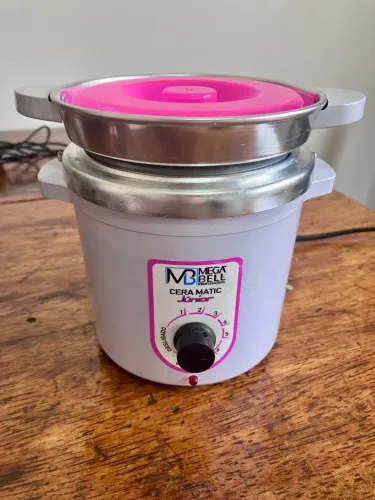 Panela termocera Mega Bell Professional - Cera Matic- USADA em excelente estado