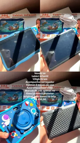 Vende-se Tablet infantil, valor negociável 