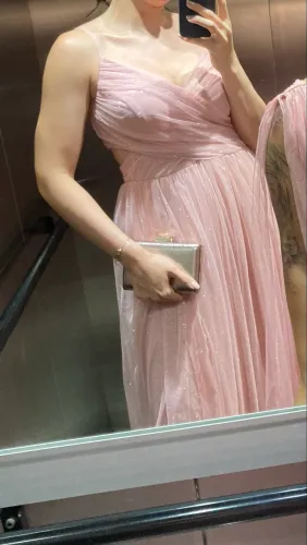Vestido de festa Rosé