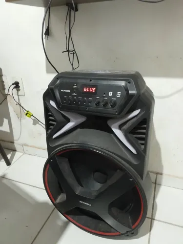 Caixa de som mondial Cm - 700 rms semi nova