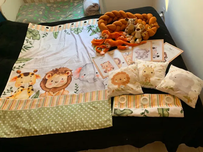 Kit Decoração Quarto Infantil ? Safari
