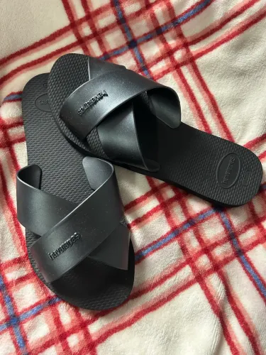 Havaianas tiras cruzadas - tamanho 37/38 - Nova
