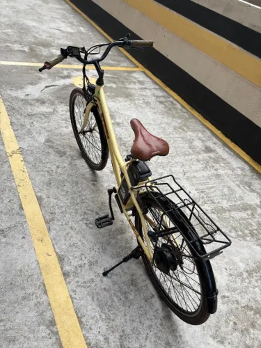 Bicicleta Elétrica Miami Aro 26 Retrô