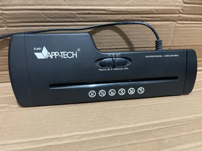 App tech S .601 ( 6 folhas / semi nova )