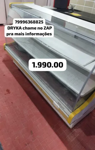 Balcão expositor refrigerado