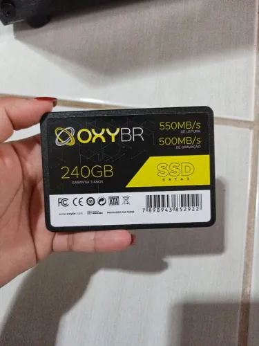 Vendo SSD OxyBR 240GB SATA III - 2,5" Usado