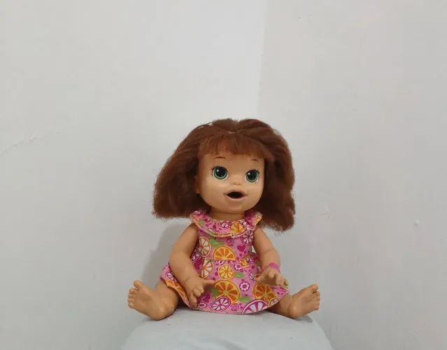 Boneca Baby Alive Comilona Funcionando