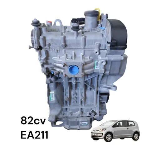 Motor parcial vw up gol fox voyage 1.0 3cc mpi  82cv c/ nota