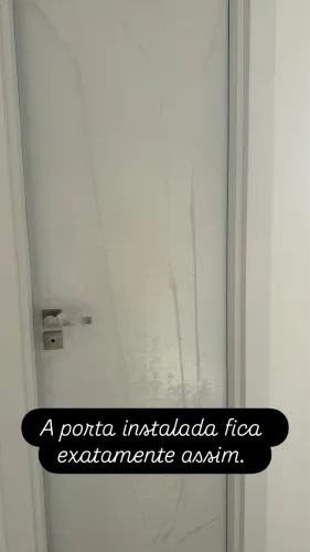 Porta Pormade 60cm com fechadura alto padrão