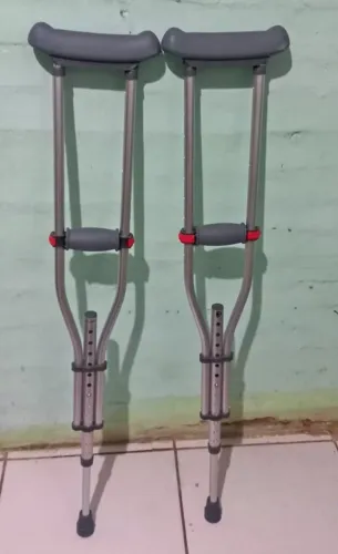 Muletas de alumínio