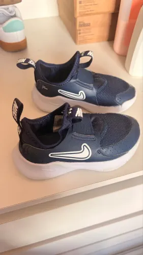 Nike Flex Runner 3 azul-marinho/branco TAM 24