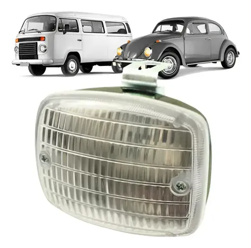 Lanterna Parachoque Traseiro Kombi Fusca Brasilia Paquerinha