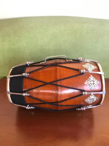 Dholak Indiano Profissional Mridanga Dhol