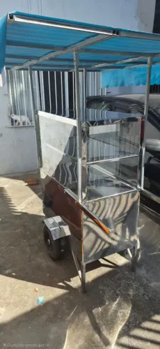Carrinho térmico de vendas