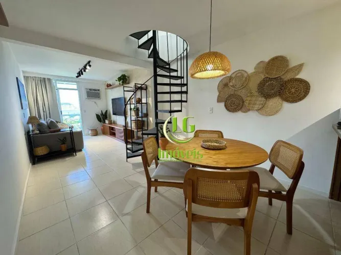 Cobertura com 1 Quartos para alugar, 112 m² por R$ 7.094/mês - Camboinhas - Niterói/RJ