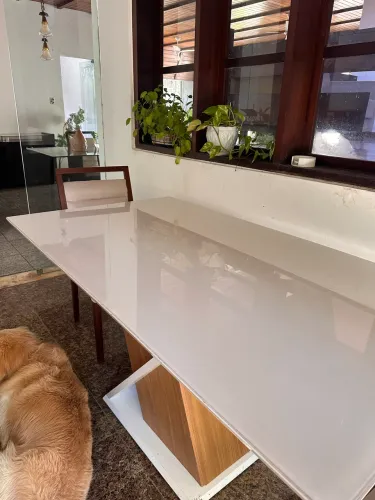 Mesa grande living para 6 pessoas 