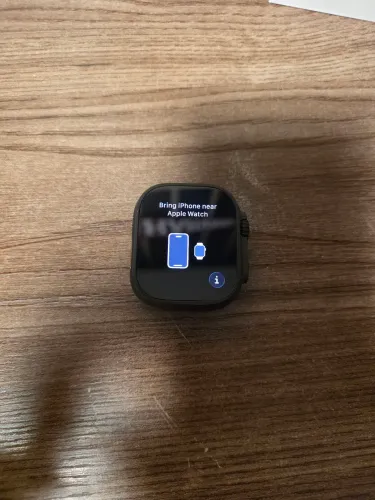 Apple Watch Ultra 3 49mm LTE + GPS Titânio Preto ? Como Novo
