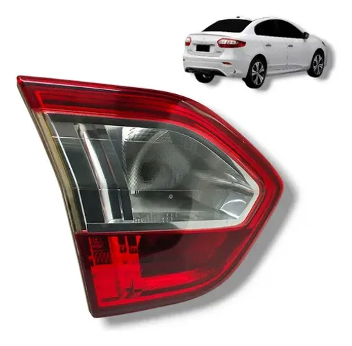Lanterna Tampa Mala Renault Fluence 2012 2013 A 2016 Esq Esquerdo/motorista Vermelho