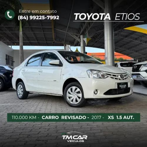 Toyota Etios XS Sedan 1.5 Flex 16V 4P Aut. 2017