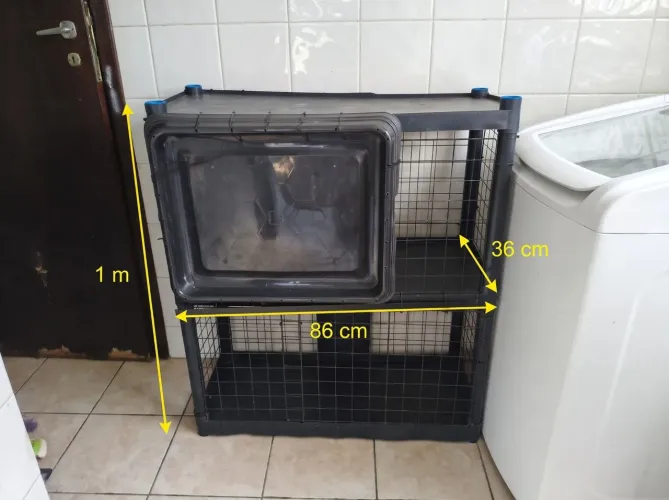 Gaiola para galinha ou coelhos.