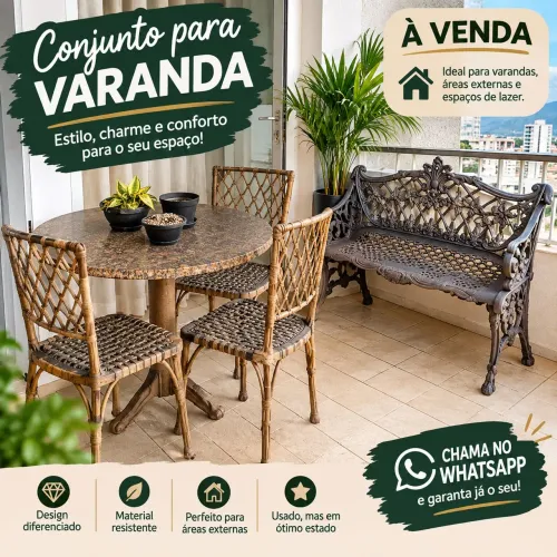 Vendo moveis pra sala e varanda