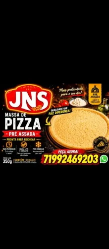 Massa de pizza pré assada 