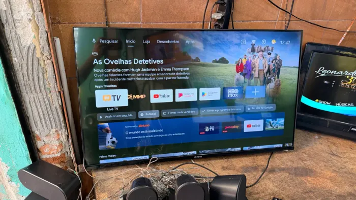 Tv Smart AIWA 43 Polegadas Sistema Android Semi-Nova
