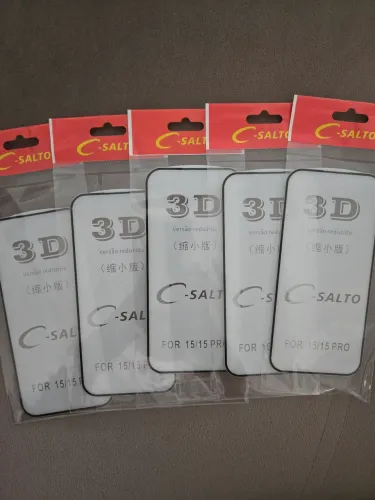 Película temperada 3D iPhone 15