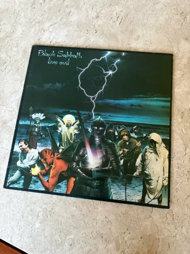 LP Duplo Black Sabbath: Live Evil (1983) - Relíquia de Colecionador