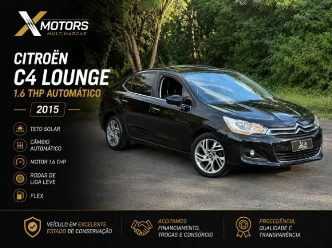 Citroen C4 Lounge Exclusive 1.6 Turbo Flex Aut. 2015