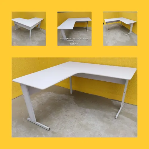 Mesa escritório em L 1.40x1.40