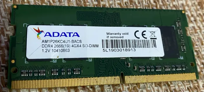 Memória RAM para notebook