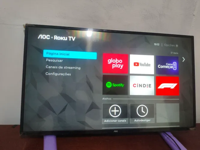 Tv smart 43 polegadas roku 