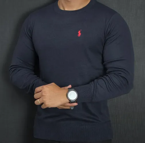 Casaco suéter masculino importado Ralph