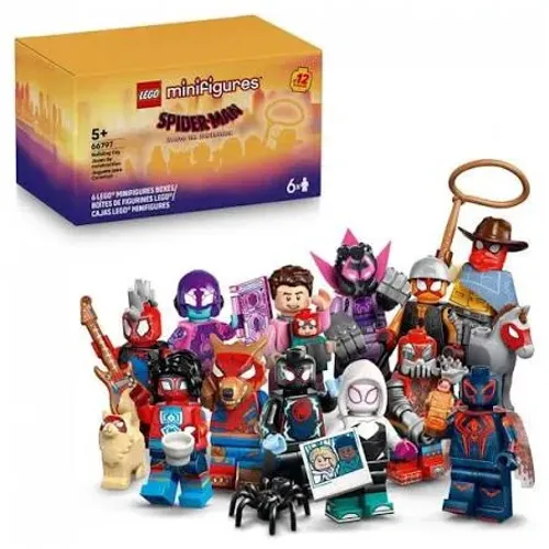 LEGO Original 66797 Spider-Man Across the Spider-Verse - Pack com 6 Minifiguras Lacrado
