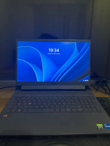 Notebook Dell G15 I5 8gb NVidea RTX 3050 ssd 256gb