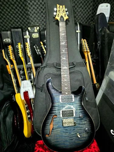 PRS CE24 Semi Hollow Blue Faded Smokeburst usa 2022 /ñ Gibson epiphone fender ibanez esp