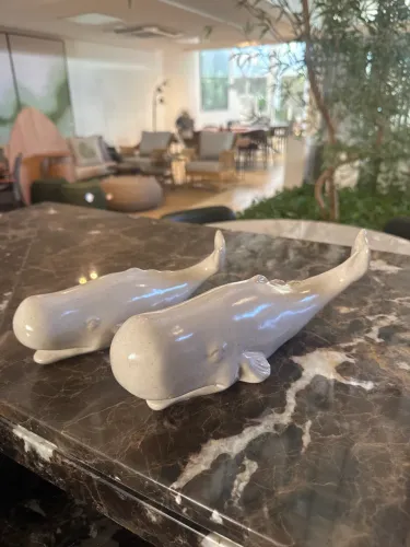Conjunto decoração baleias (de 429,00 por 220,00)