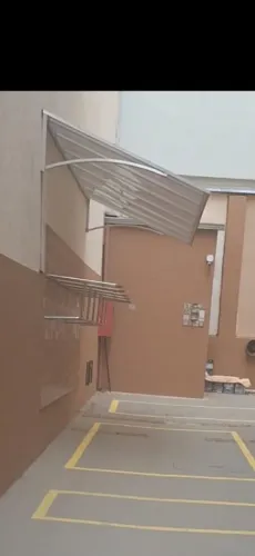 Toldo em acrílico
