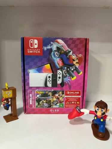 SWITCH OLED DESTRAVADO SEMINOVO