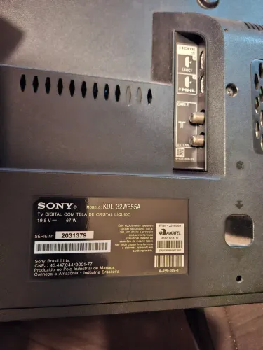 TV 32"SONY BRAVIA COM DEFEITO