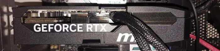 Placa de video nvdia rtx 5070 12 msi shadow 2x oc