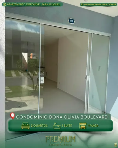 Imóvel para aluguel tem 68 m² com 3/4 em Candeias - Vitória da Conquista - BA